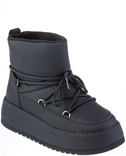 EN-004NESH-black Дутики